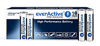 10* Щелочные батарейки AAA/LR03 1.5V "everActive Pro Alkaline" набор 10шт (Польша)