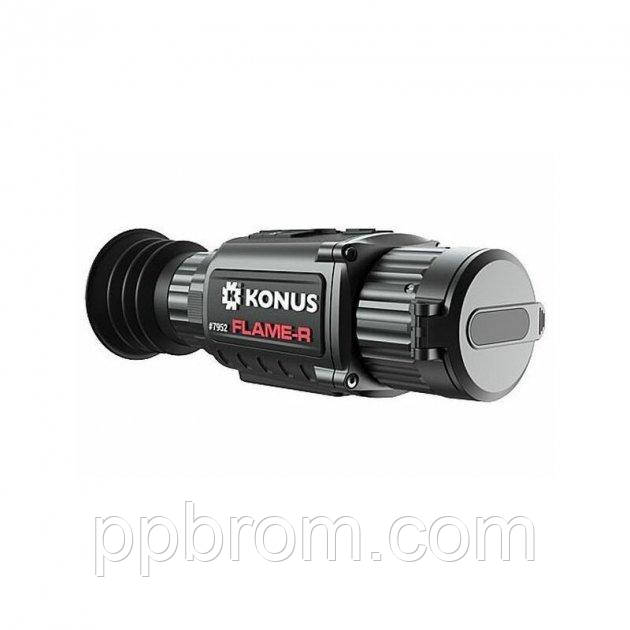 Тепловізійний тактичний приціл Konus FLAME-R 2.5x-20x (приціл/монокуляр, 256x192, авто/людина 2500/800м)