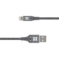 Кабель Promate NerveLink-i USB-Lightning 2.4А 1.2 м Grey (nervelink-i.grey)