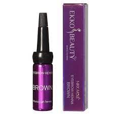 Хна для брів EKKOBEAUTY (Brown)