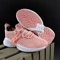 Женские кроссовки Adidas Alphabounce Instinct летние, кроссовки адидас альфабаунс инстинкт розовые тканевые