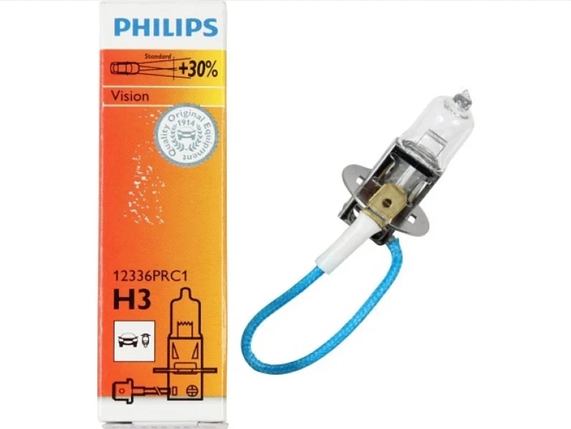 Лампочка PHILIPS 24V 55 W + 30% H3, фото 1