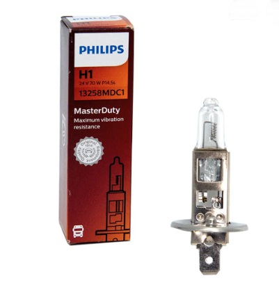 Лампочка PHILIPS 24V 55W +30% H1, фото 1