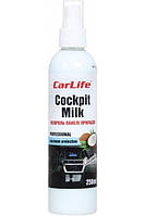 Поліроль панелі приладів Carlife Кокос. Cockpit Milk 250ml
