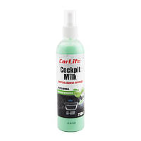 Поліроль-молочко для панелі приладів Carlife «Яблуко». Cockpit Milk 250ml