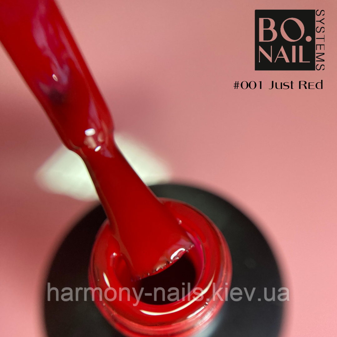 Гель-лак BO.NAIL #001 "Just Red", 7мл