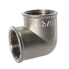 Кутник 3/4" ВВ латунний різьбовий фітинг для водопровідних труб Asco®