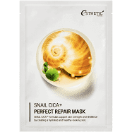 012272 Відновлювальна тканинна маска для обличчя Esthetic House Snail з равликом 25 г, фото 1