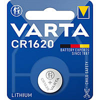 Дисковая батарейка VARTA Lithium Cell 3V CR1620 (70mAh)