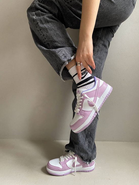 Женские кроссовки Nike SB Dunk Low Violet кеды Найк СБ Данк Лоу ...