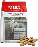 Беззерновой корм для собак с индейкой и картофелем Mera Pure Sensitive Adult Truthahn & Kartoffel 1 кг