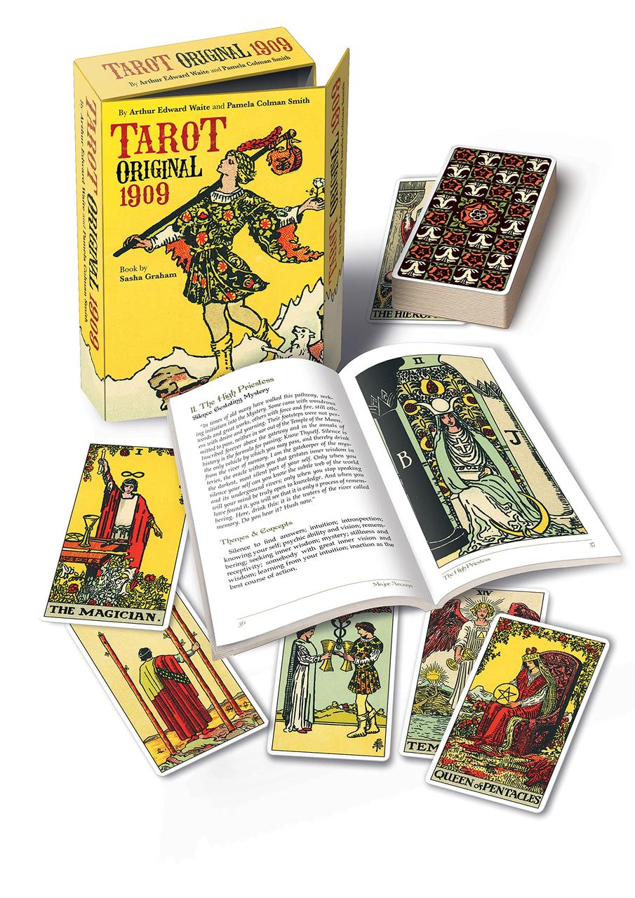 Карты Таро Оригинал 1909 года (карты и книга) Tarot Original 1909 Kit ...