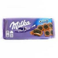 Milka Oreo Sandwich,92 грамма,шоколад ,Оригинал,Швейцария.