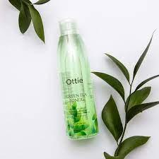 Освіжаючий тонер з екстрактом зеленого чаю Ottie Green Tea Toner, 200 мл(011213 )