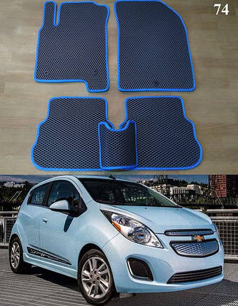 Килимки ЕВА в салон Chevrolet Spark EV '12-, фото 1