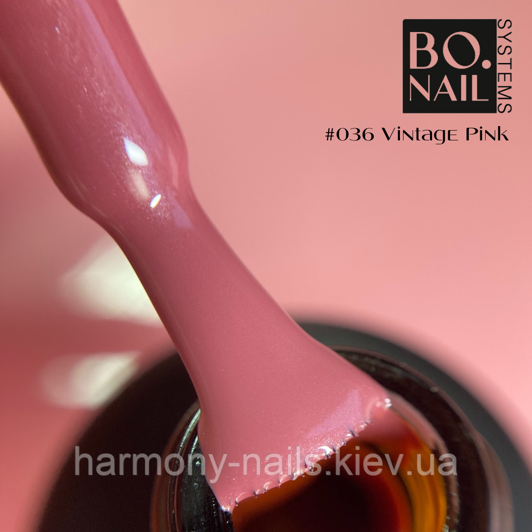Гель-лак BO.NAIL #036 "Vintage Pink", 15мл