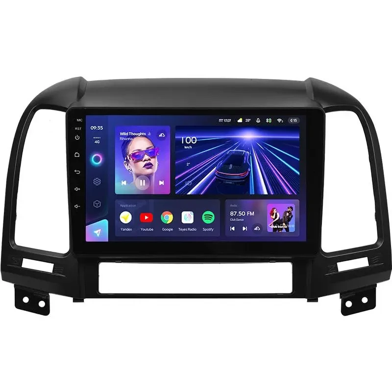 Штатна магнітола Teyes CC3L Hyndai Santa FE 2 (2006-2012), фото 1