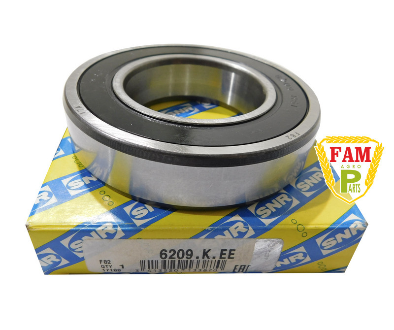 Підшипник 6209КEEC3, 6209 К C3/5K 2 RS SNR, 235919, 239421, 237749, 8443454 New Holland