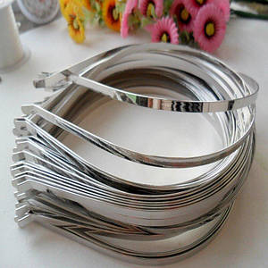 Обруч металлический (5мм) Цвет - серебро (сп7нг-9447)