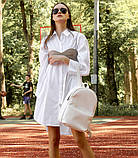 Жіночий білий рюкзак ALEX WHITE з екошкіри для міста і подорожей, фото 3