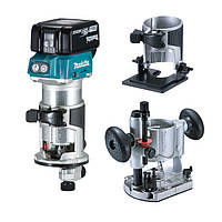 Аккумуляторный кромочный фрезер Makita DRT50RTJX2