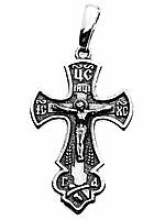 Крестик небольшой Распятие Христово Спаси и Сохрани Православный крест