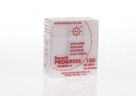 Артикул папір BK52 100 мкм червоні 300 смужок у пластиковому дозаторі