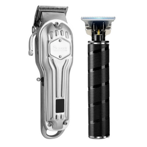 Професійний комбо-набір Surker Cordless K9S Silver+Hair Trimmer Skeleton (SK-K9S+HT 7870BK), фото 1