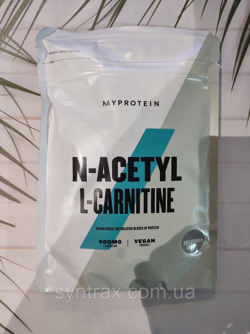 Myprotein N-Acetyl Carnitine 500g, L-Carnitinе ацетил Карнітин гідрохлорид Мапротеїн