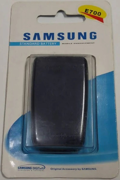 Аккумуляторная батарея Samsung E700 - фото 1 - id-p1619869046
