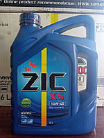 Моторное масло ZIC X5 10W-40 DIESEL 4л.