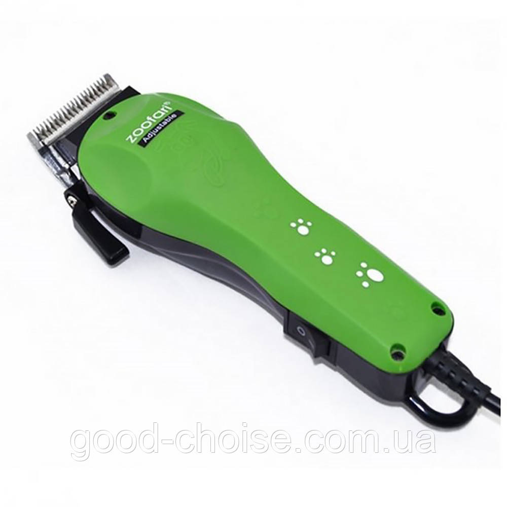Машинка для стрижки собак зі змінними насадками на 10 Вт, ZooFari DC 38 / Машинка для грумінгу тварин, фото 1