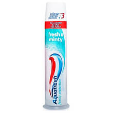 Зубна паста Aquafresh fresh&minty з дозатором 100 ml (Англія)