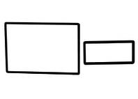 Защита основного LCD экрана и вспомогательного FOTGA для NIKON D700 - НЕ ПЛЕНКА
