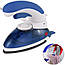 Праска та відпарювач для одягу 2 в 1 HT 558 B / Праска з поворотною ручкою Синя, фото 2