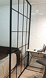 Перегородка для зонування з металу для дому, офісу, фото 3