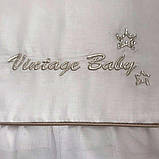 Дитяча постіль Twins Rommantic Vintage Baby 7 од, фото 3