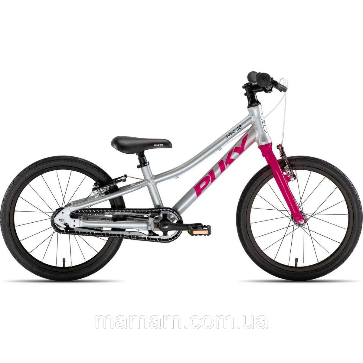 Двоколісний велосипед Puky LS-PRO 18-1 Silver/Berry, фото 1