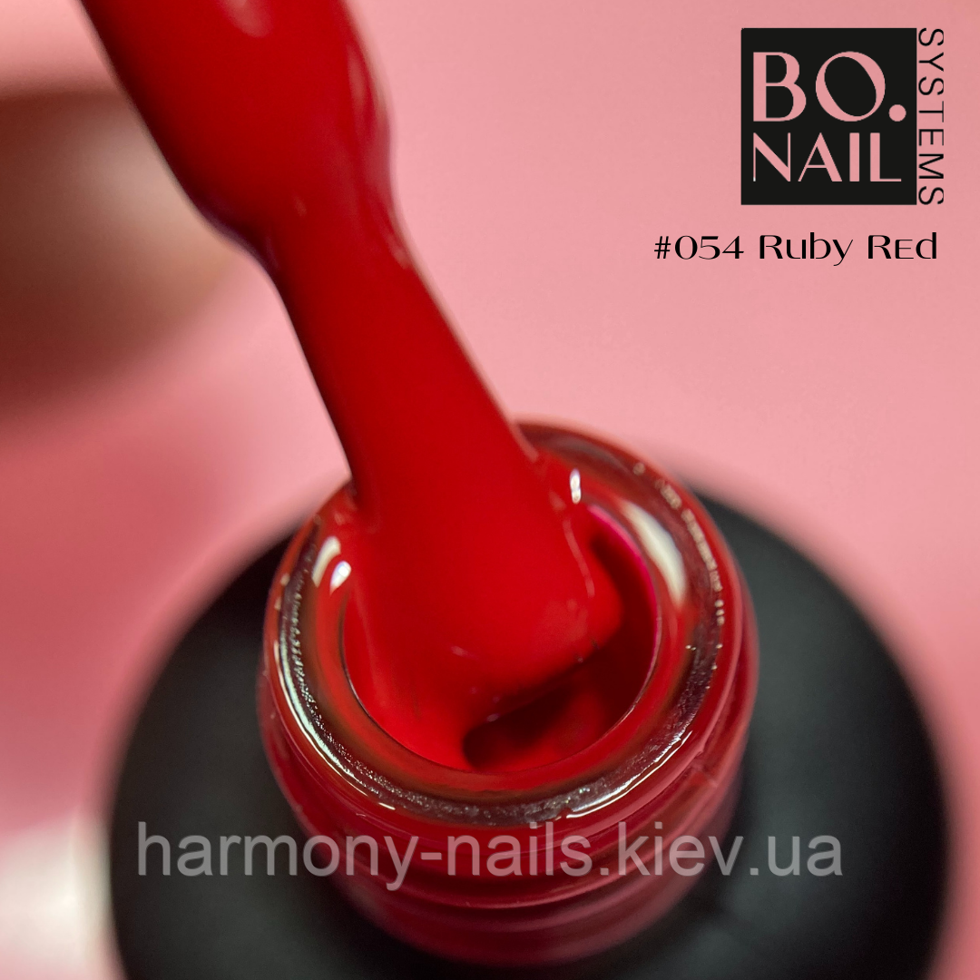 Гель-лак BO.NAIL #054 "Ruby Red", 7мл