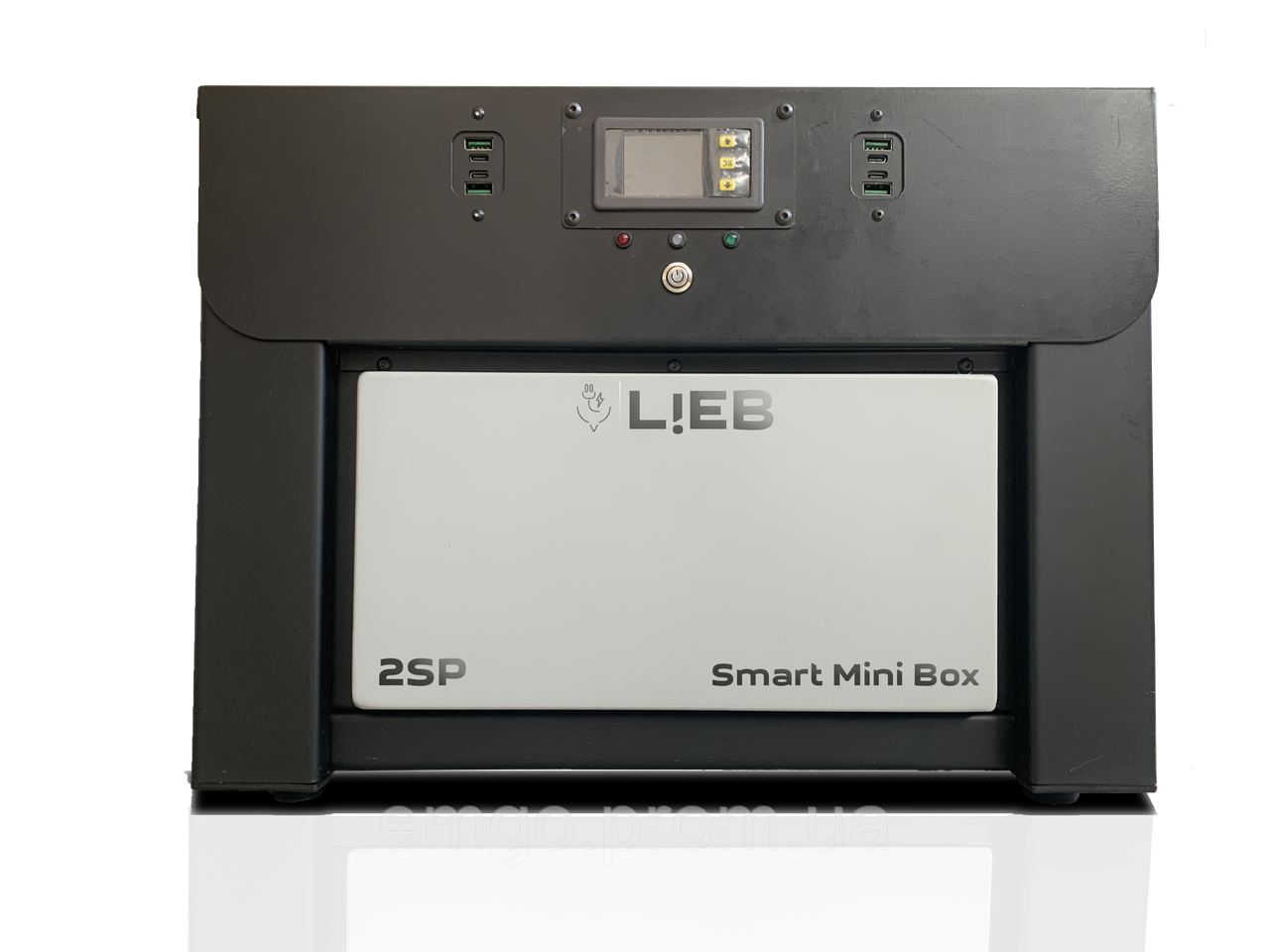 LiEB 2SP Домашня портативна батарея із інвертором на 2кВт (LiFePO4)