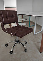 Маникюрный стул для мастера косметолога кресло мастера клиента со спинкой для салона красоты BR_7