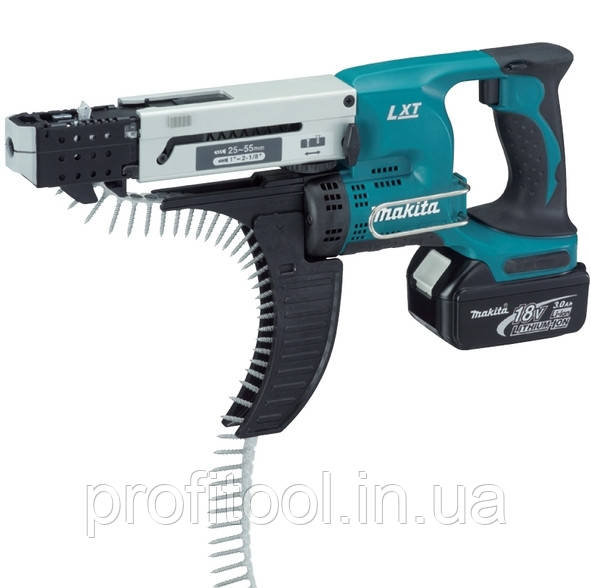 Акумуляторний магазинний шуруповерт MAKITA DFR 550 RFE