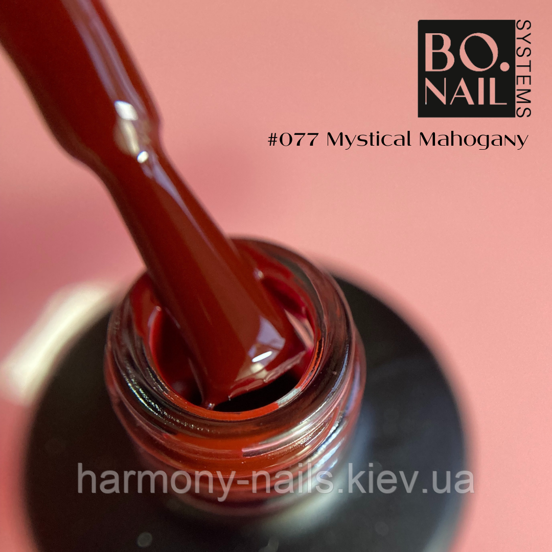 Гель-лак BO.NAIL #077 "Mystical Mahogany", 7мл
