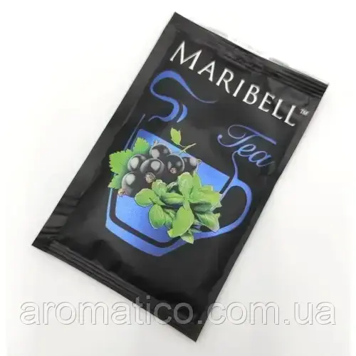 Смородина-Базилік натуральне фруктове пюре ТМ Maribell 50 г
