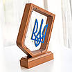 Скарбничка Герб України.Скарбничка Тризуб. Скарбничка дерев'яна Тризуб, фото 3
