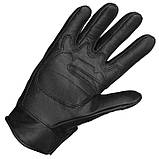 Рукавички тактичні повнопалі шкіряні Mil-Tec GEN.III Black з кісточками 12504102-, фото 3