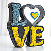 Скарбничка LOVE дерев'яна, фото 3