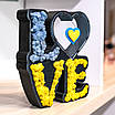 Скарбничка LOVE дерев'яна, фото 5