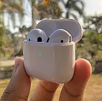 AirPods pro 4 tws, сенсорные наушники беспроводные блютуз, белого цвета, вакуумные наушники Apple