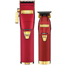 Комбо-набір для стрижки BaByliss PRO Barber Spirit Skeleton Red (FX8700RE+FX7870RE)